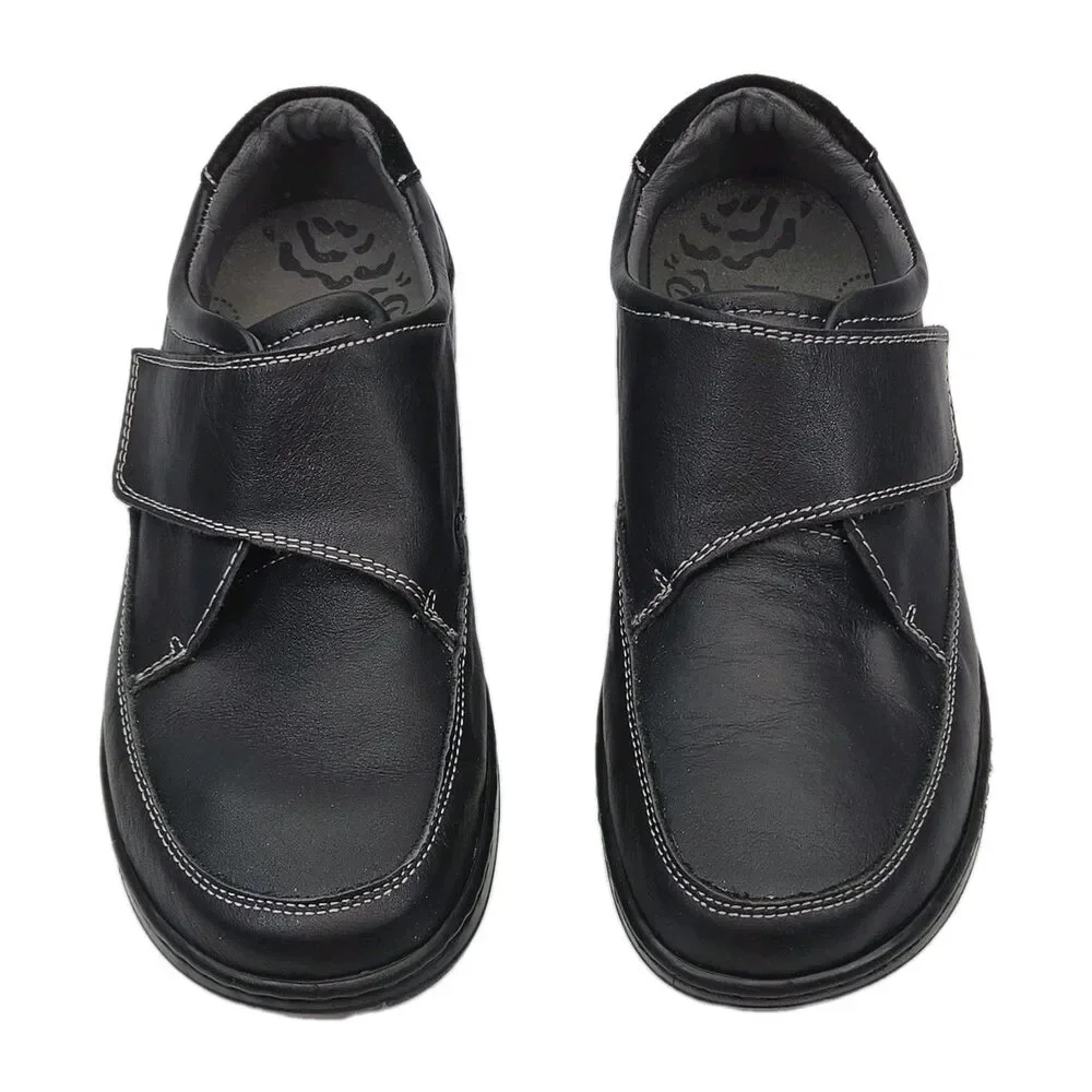 Propet Shoe Black Leather Gilda Slip On Women Sz 10 Adjustable Comfort WCA103L